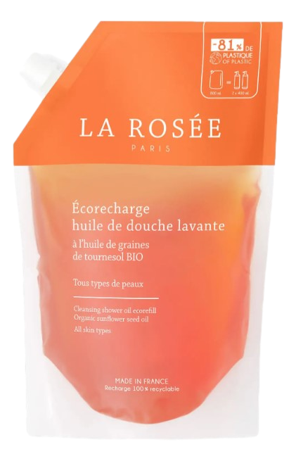 Écorecharge Huile de douche lavante  