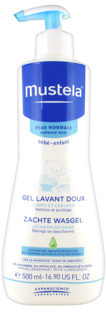 Mustela gel lavant doux